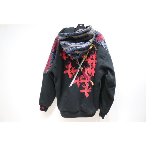 kanji jeans hoodie